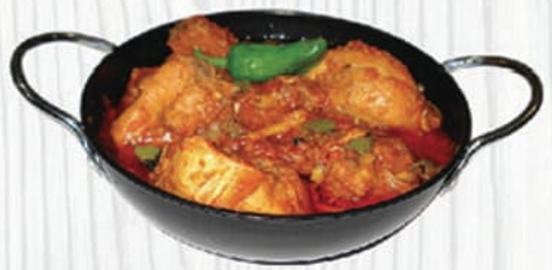 Pollo con curry karai