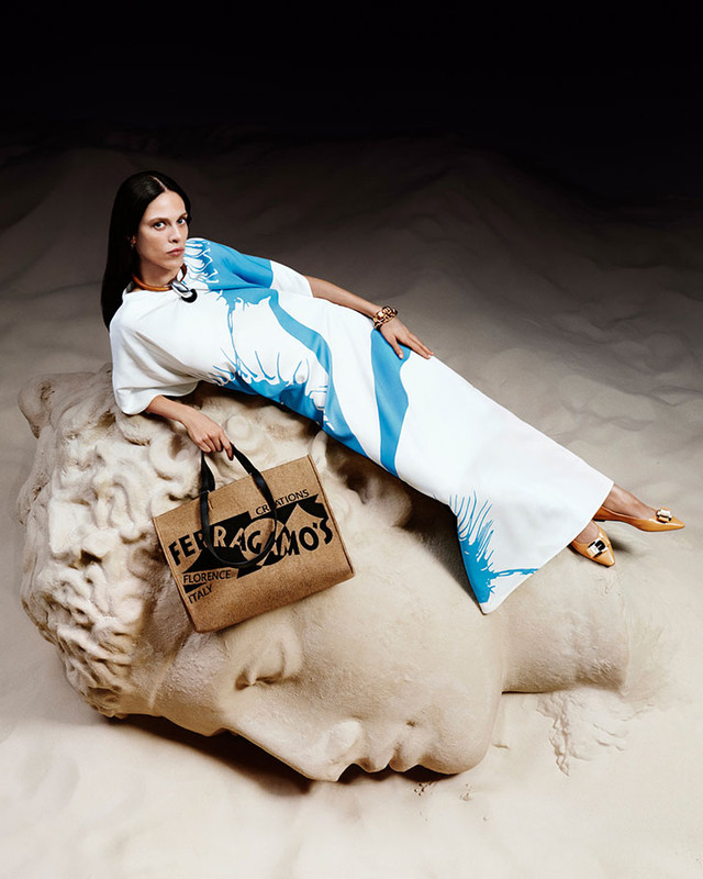Ferragamo, la campagna della collezione Pre-Fall 2024