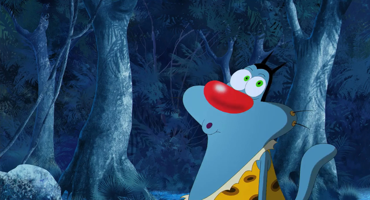 Oggy and the Cockroaches: The Movie 2013 BluRay [Hindi + Tamil + Telugu + Malayalam + Kannada + French] 480p 720p Screenshot