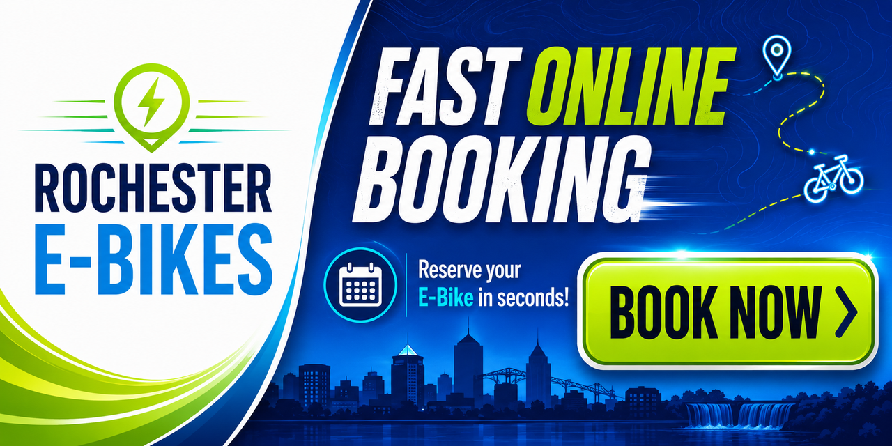 Rochester E-Bikes fast online booking