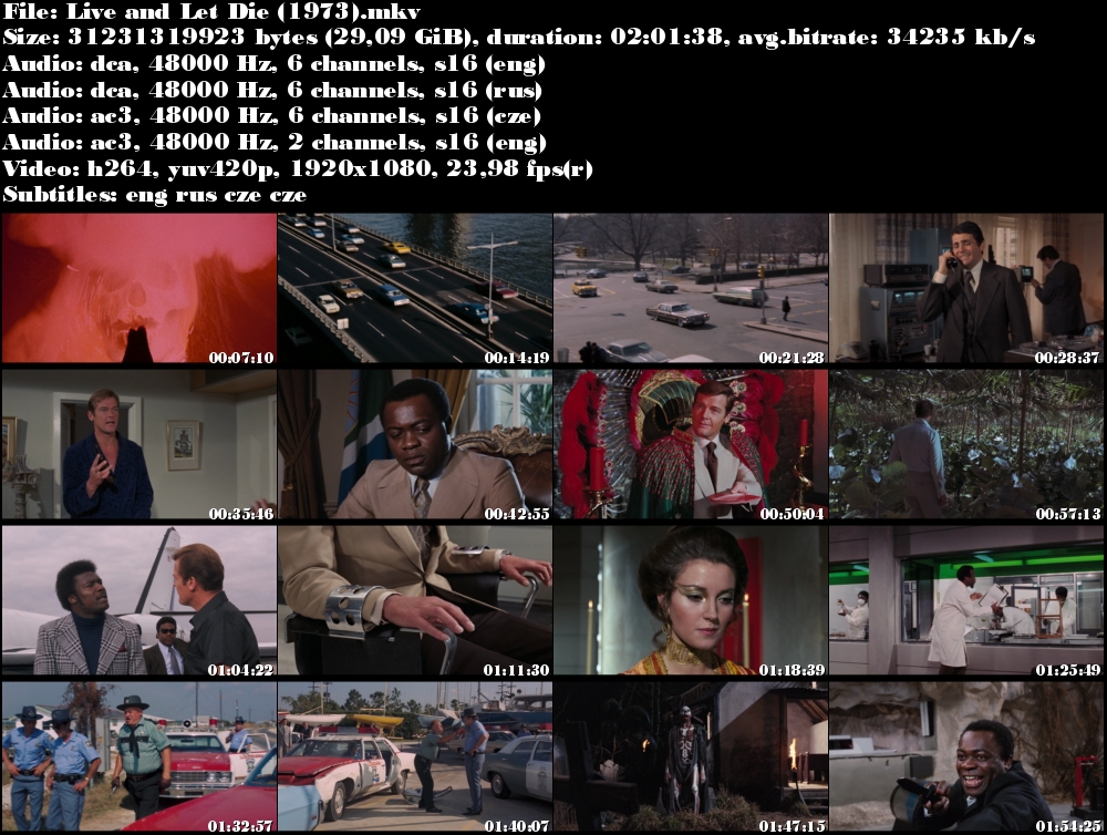 Re: Žít a nechat zemřít / Live and Let Die (1973)
