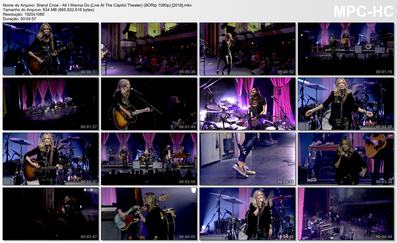 Sheryl Crow - All I Wanna Do (Live At The Capitol Theater) (BDRip 1080p) [2018]