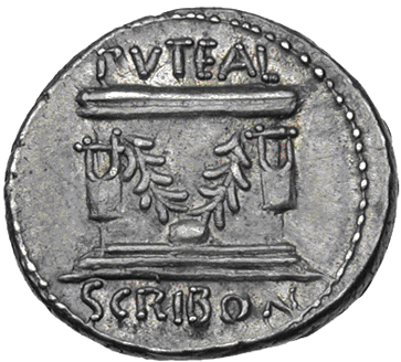 Glosario de monedas romanas. POZO ESCRIBONIANO. 10