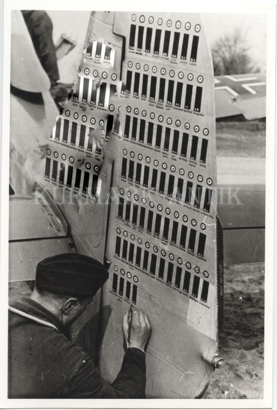 T065 Foto Wehrmacht Archiv Repro Luftwaffe Flugzeug Fw190 Bilanz Pilot Müncheber