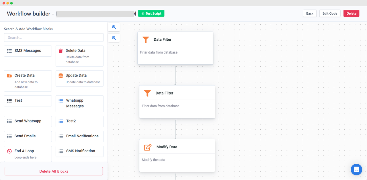 Workflow Builder