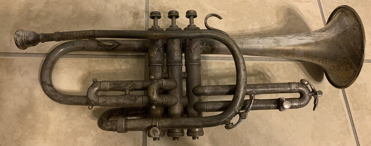 King 1935 Master Model cornet sn 182130 (3)
