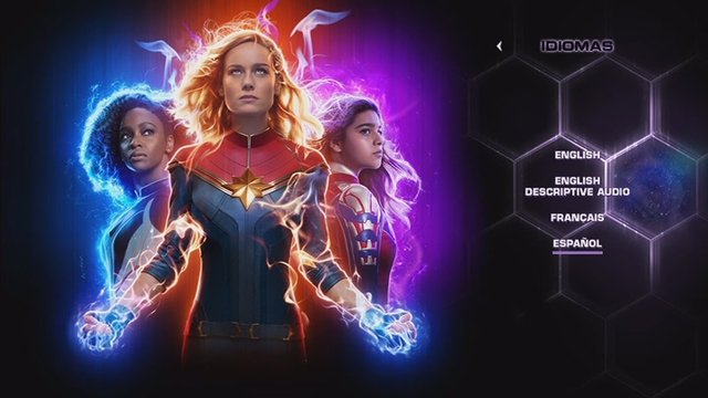 2 - The Marvels [DVD9 Full][Pal][Cast/Ing/Fra][Sub:Varios][Acción][2023]