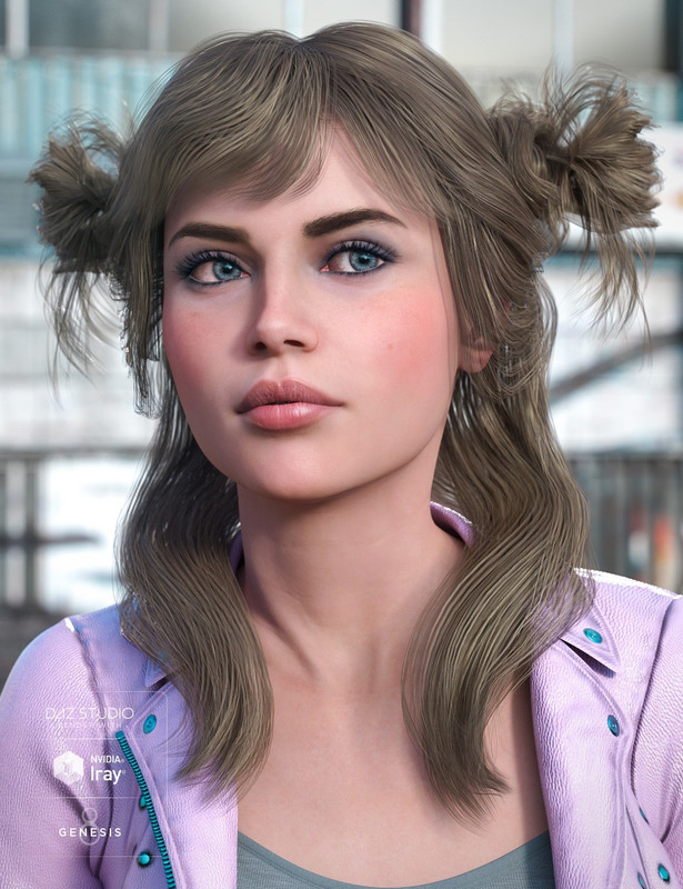 Innocent Hair for Genesis 8 Female(s) Expanded