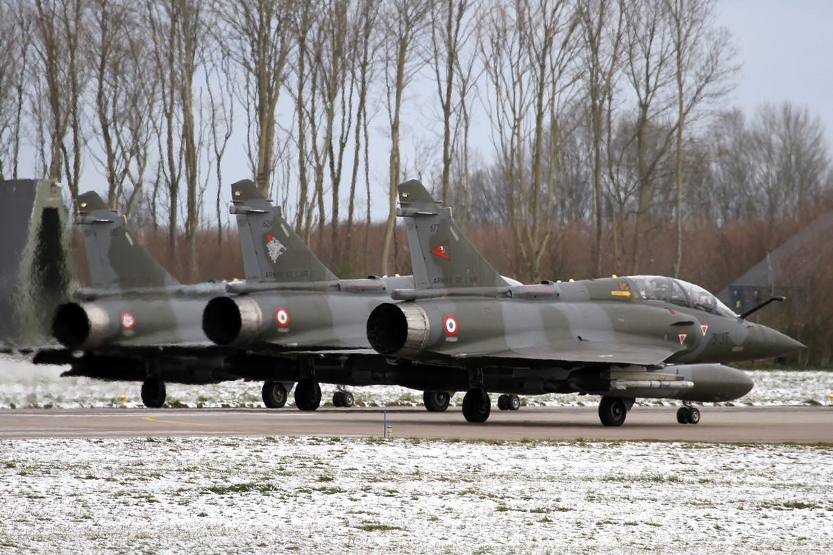 113_Mirage 2000D_AdlA_677 ∕ 3-JT_EC02.003   Mirage 2000D_AdlA_629 ∕ 3-XO_EC03.003   Mirage 2000D_Adl