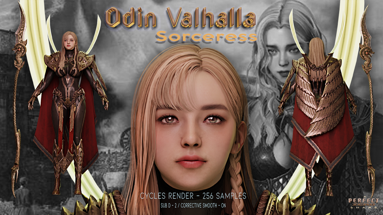 Odin Valhalla Rising Sorceress Dark Asgard Promo