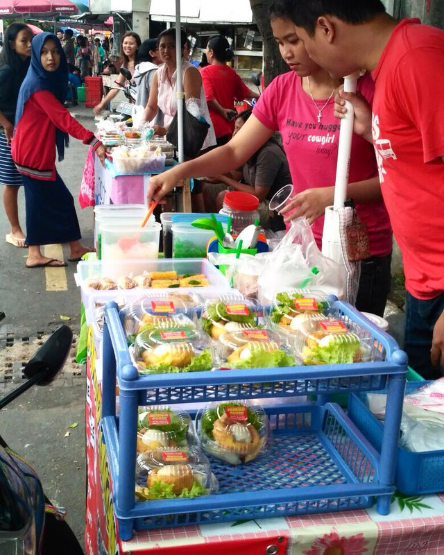 Aneka takjil yang dijual di Pasar Ramadan Pakualaman