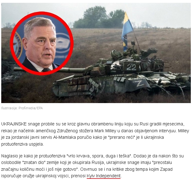  Američki general: Ukrajinci su probili glavnu liniju ruske obrane Index Vijesti 20:20, 25. kolovoza 2023. - Page 2 Screenshot-11438