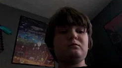 His face