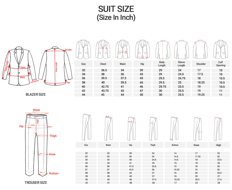 Formal Slim Fit Suit for Men Color: 845(14 BLACK-R5) - FIT ELEGANCE
