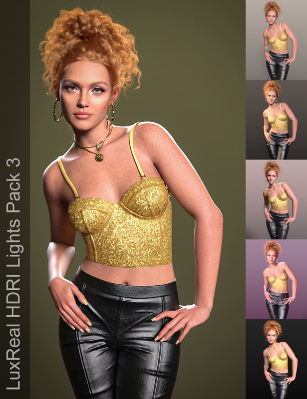 LuxReal HDRI Lights Pack 3