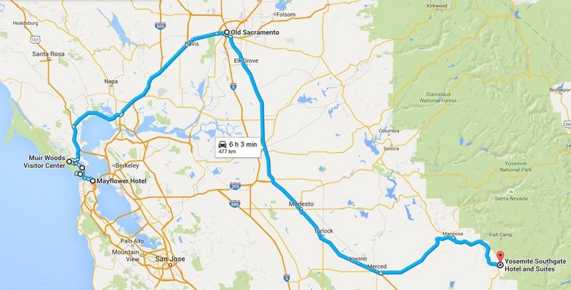 Día Ocho: San Francisco-Muir Woods-Sacramento-Oakhurst - My West USA road trip: un viaje de película. (1)