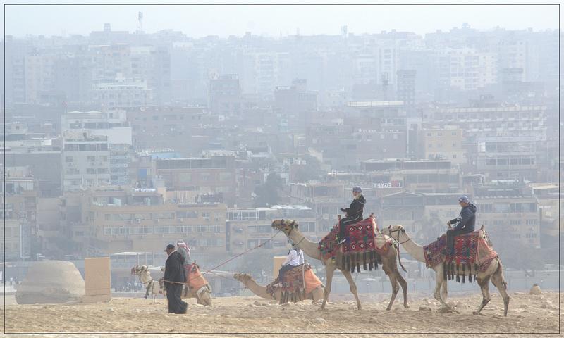 Pirámides de Guiza, GEM y noche cairota - Al fin, Egipto. (10)