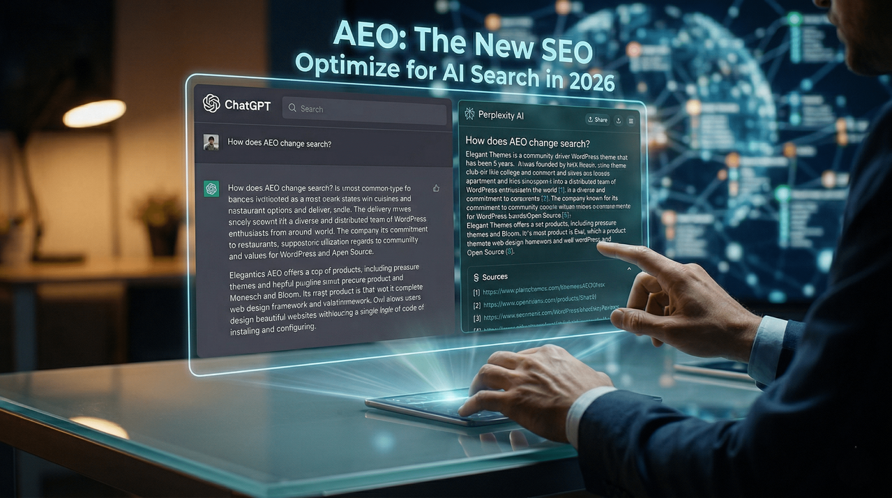 AEO (Answer Engine Optimization): The New SEO for ChatGPT & Perplexity [2026 Guide]