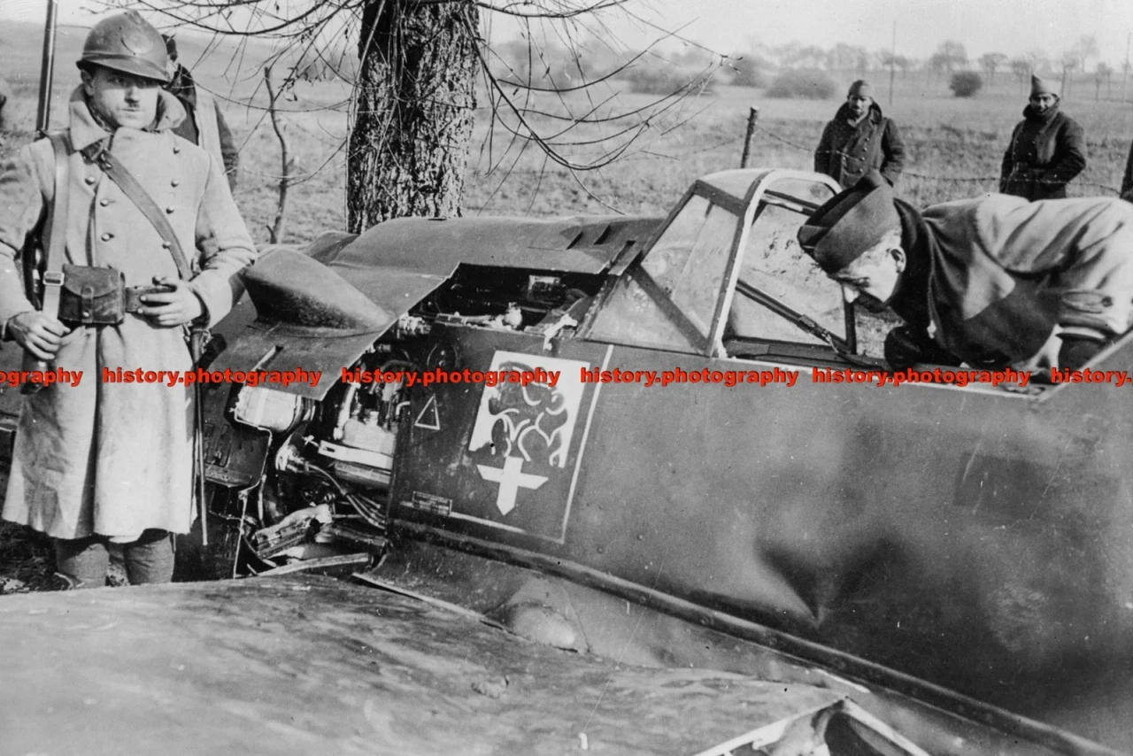 F008082 Inspektion Deutscher Messerschmitt 109 E Frankreich 1939