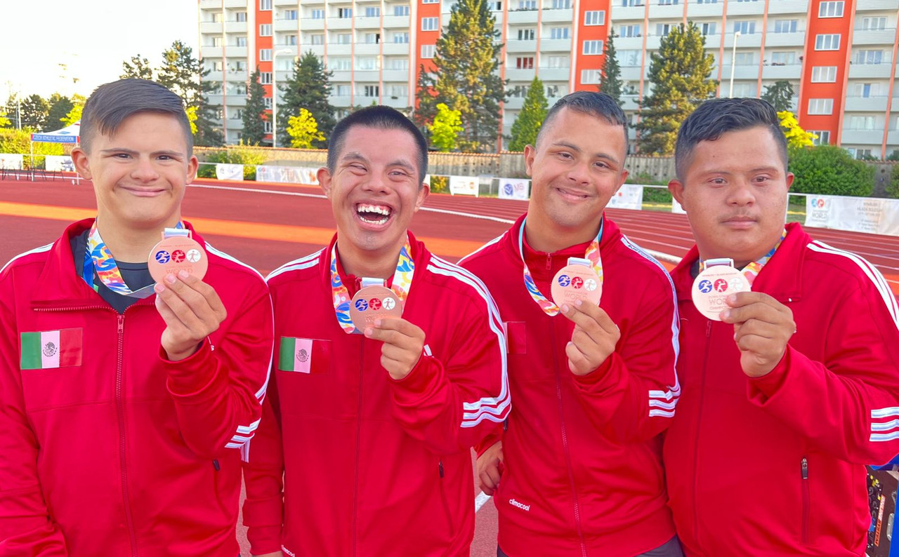 Atleta mexicano gana medalla de oro en Mundial del Síndrome de Down 2022