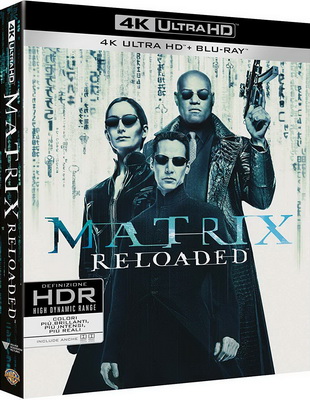 Matrix Reloaded (2003) UHD 4K 2160p Video Untouched ITA AC3 ENG TrueHD+AC3 Subs