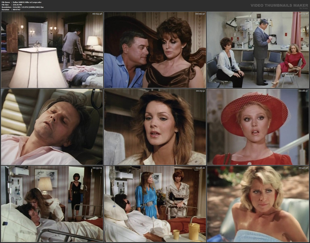 Dallas S08E01 Killer at Large.mkv