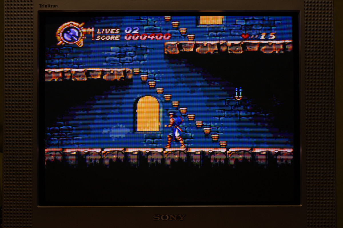 Castlevania (MiSTer SNES)(RGB)(Sony Trinitron 21inch)(TV)(adj) 2