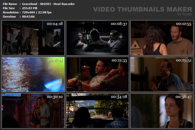 Graceland - S01E03 - Heat Run.mkv