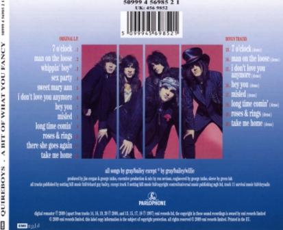 Quireboys - A Bit Of What You Fancy (1990) [Reissue 2009] lossless