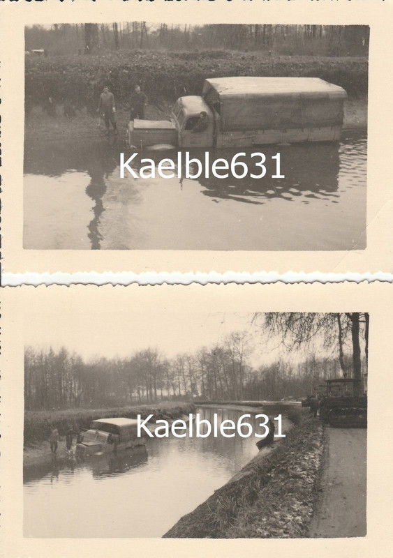 Büssing NAG im Kanal havariert, WH, 2.WK,