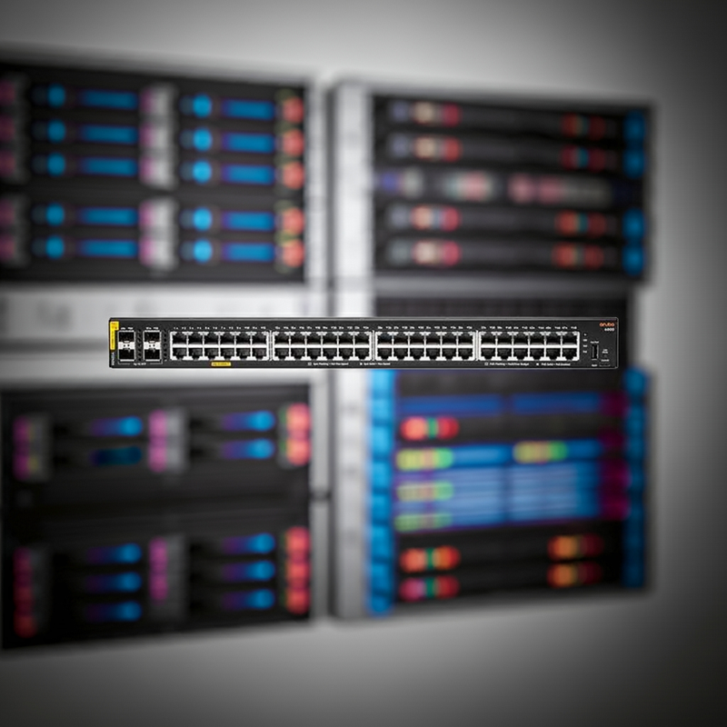 Switch Aruba 6000 com 48 portas PoE+