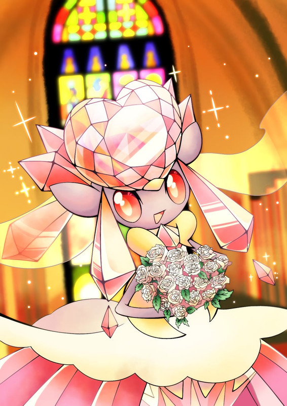 diancie-and-mega-diancie-pokemon-drawn-b