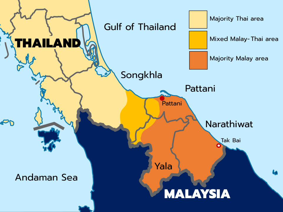 Souththailandmap svg