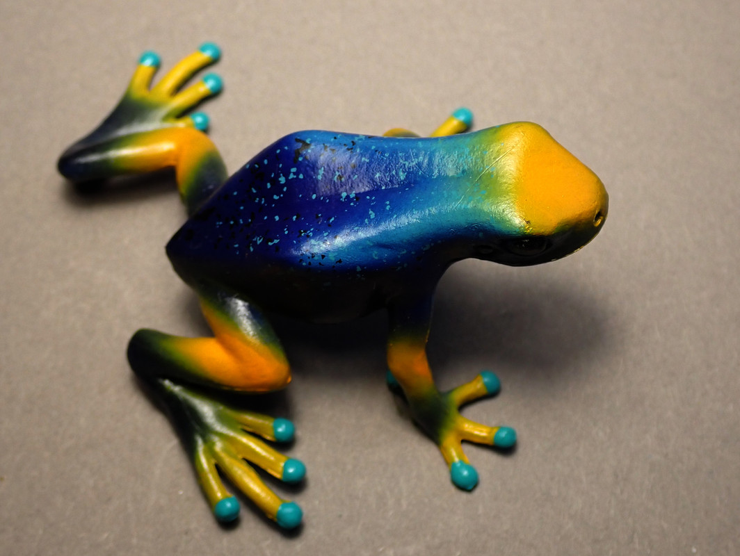 Three new beautyful poison dart frogs from Bullyland :-) Bully68522