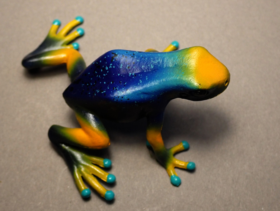 bullyland - Three new beautyful poison dart frogs from Bullyland :-) Bully68522