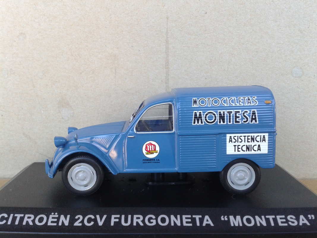 1960 Citroën 2Cv AZU “Montessa” (Ixo – nº 50 Furgonetas de Antaño) (8)