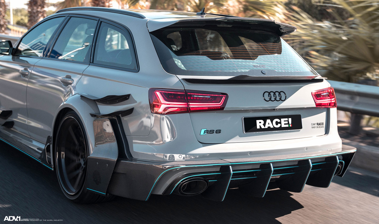 Audi RS6 Avant on ADV.1 Wheels (7)