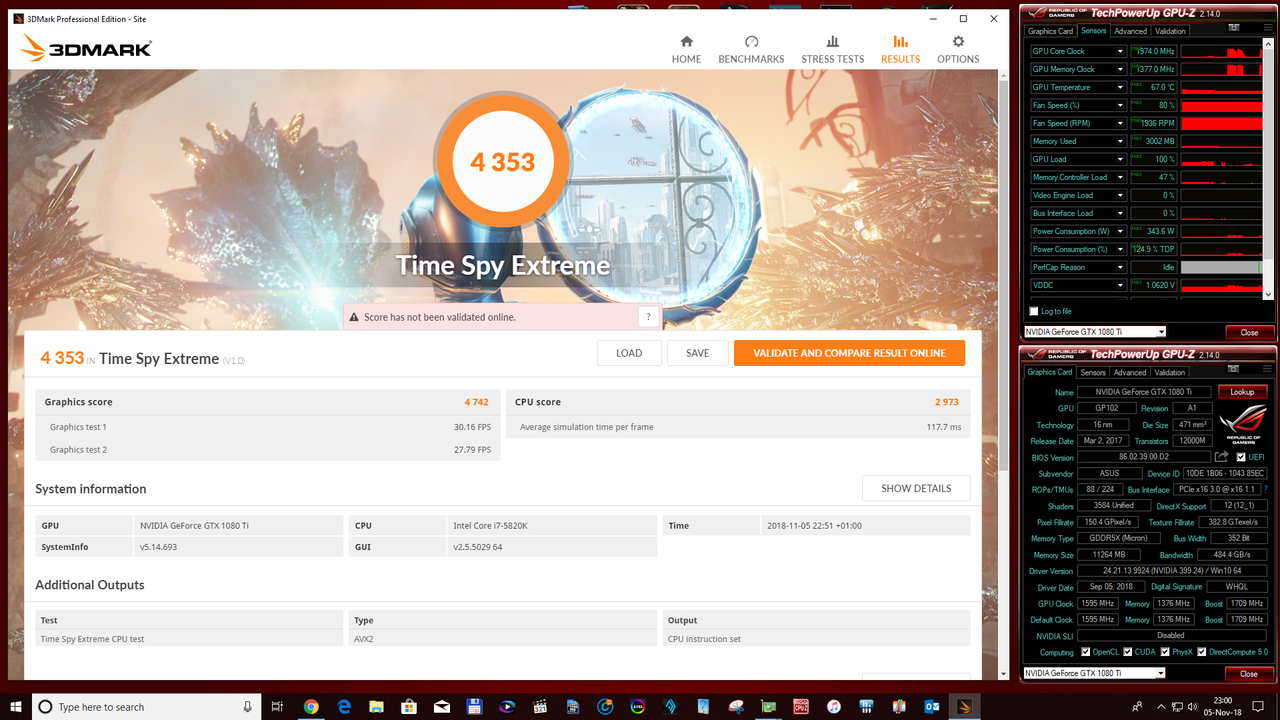 Time Spy Extreme (Gaming Mode)