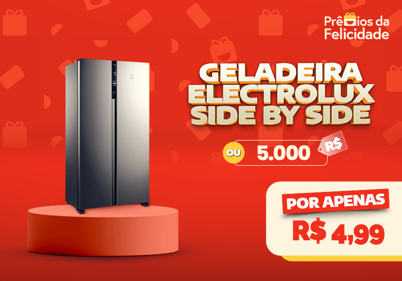 Geladeira Electrolux Side by Side