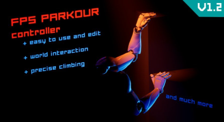Unreal Engine Marketplace - FPS Parkour controller (5.0 - 5.1)