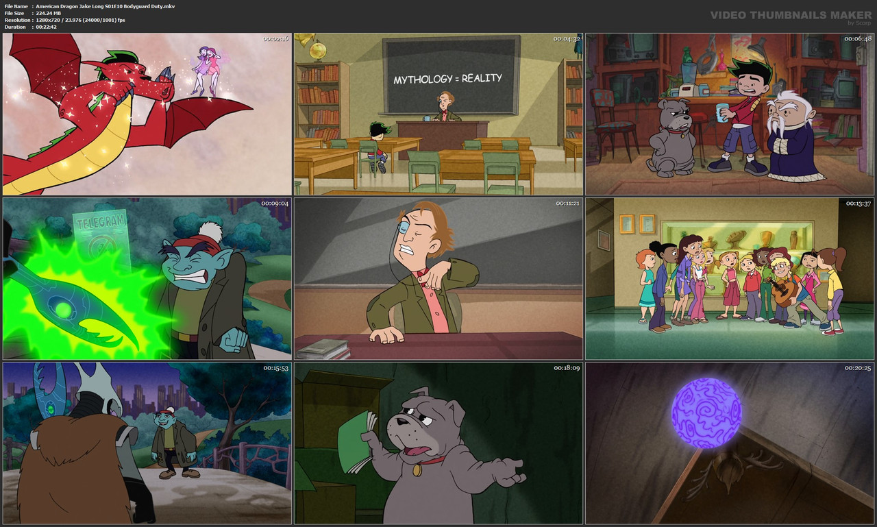 American Dragon Jake Long S01E10 Bodyguard Duty.mkv