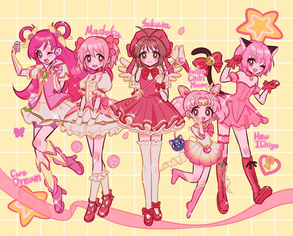 Pretty Pink Magical Girls R cardcaptorsakura pretty-pink-magical-girls-r-cardcaptorsakura