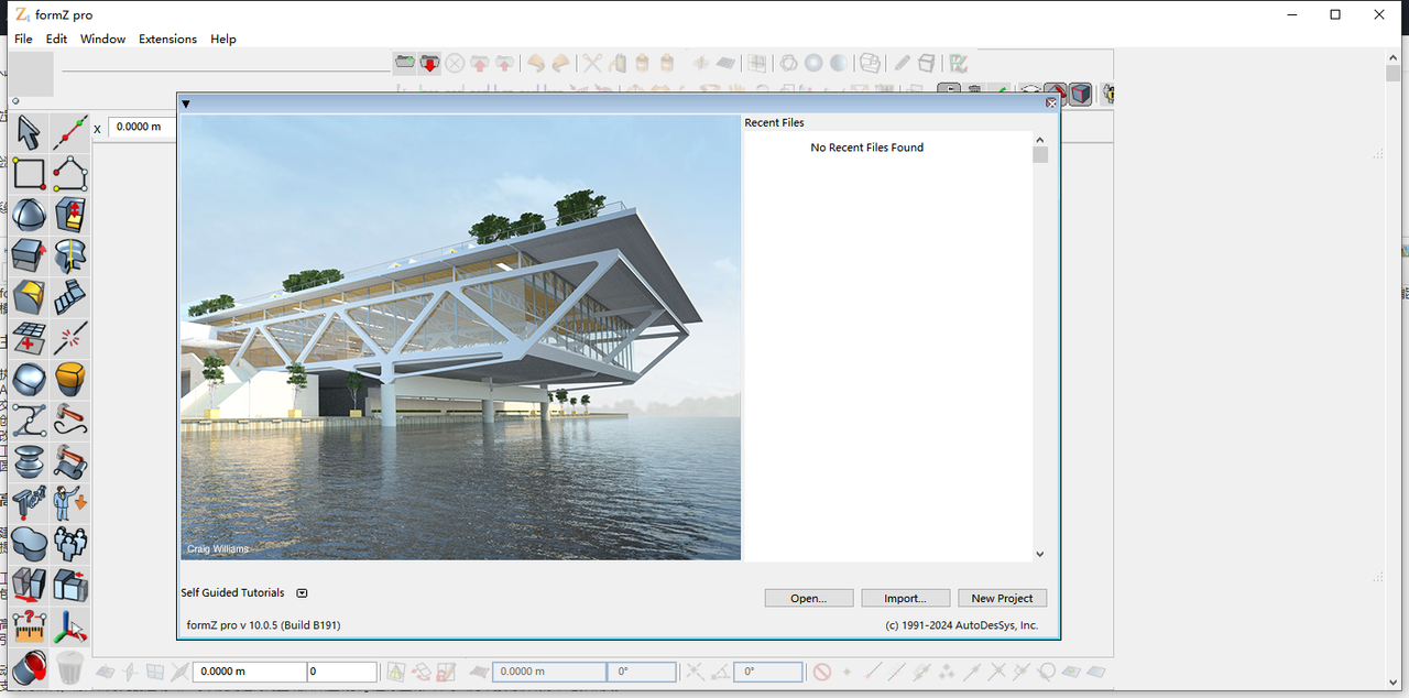 Working with formZ Pro 10.0.5 full activated