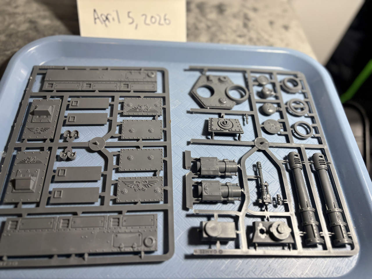 Tank Bits Sprues 11