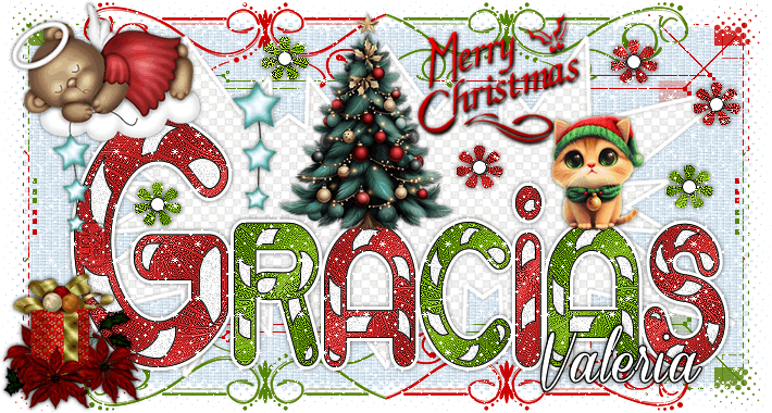 Gracias Christmas Kitten valeria