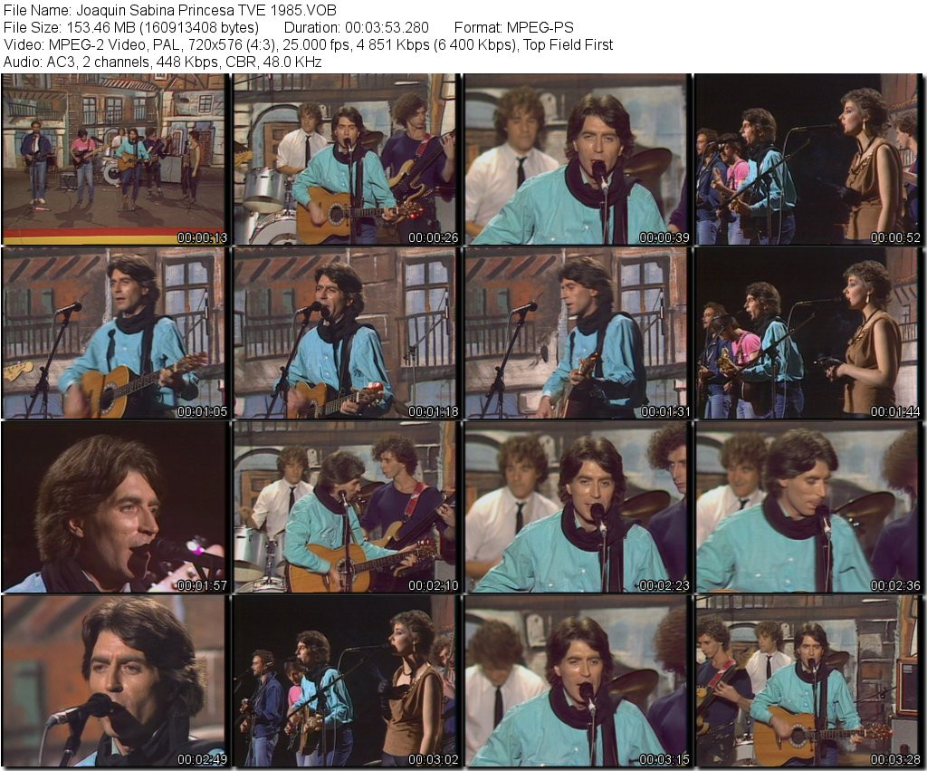 Joaquin Sabina Princesa TVE 1985 VOB tn