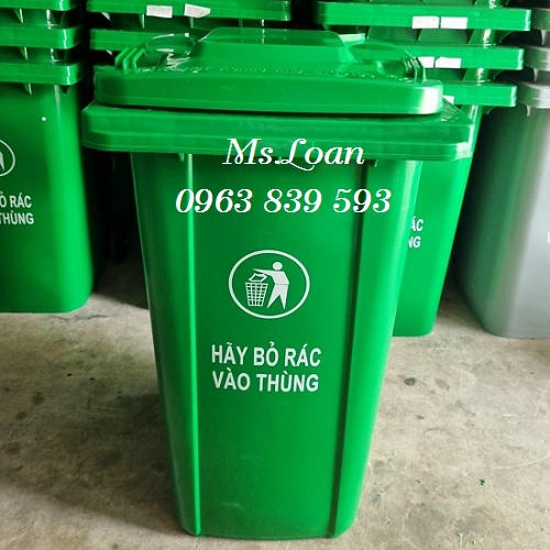Xe đẩy rác 240L, thùng rác công cộng 240lit có bánh xe, thùng rác chung cư giá tốt 0963 839 593 Loan Phan-phoi-thung-rac-nhua-240lit-ship-toan-quoc