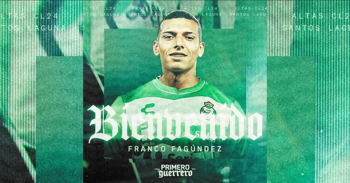 ¿Quién es Franco Fagúndez? El próximo gran negocio para Santos Laguna