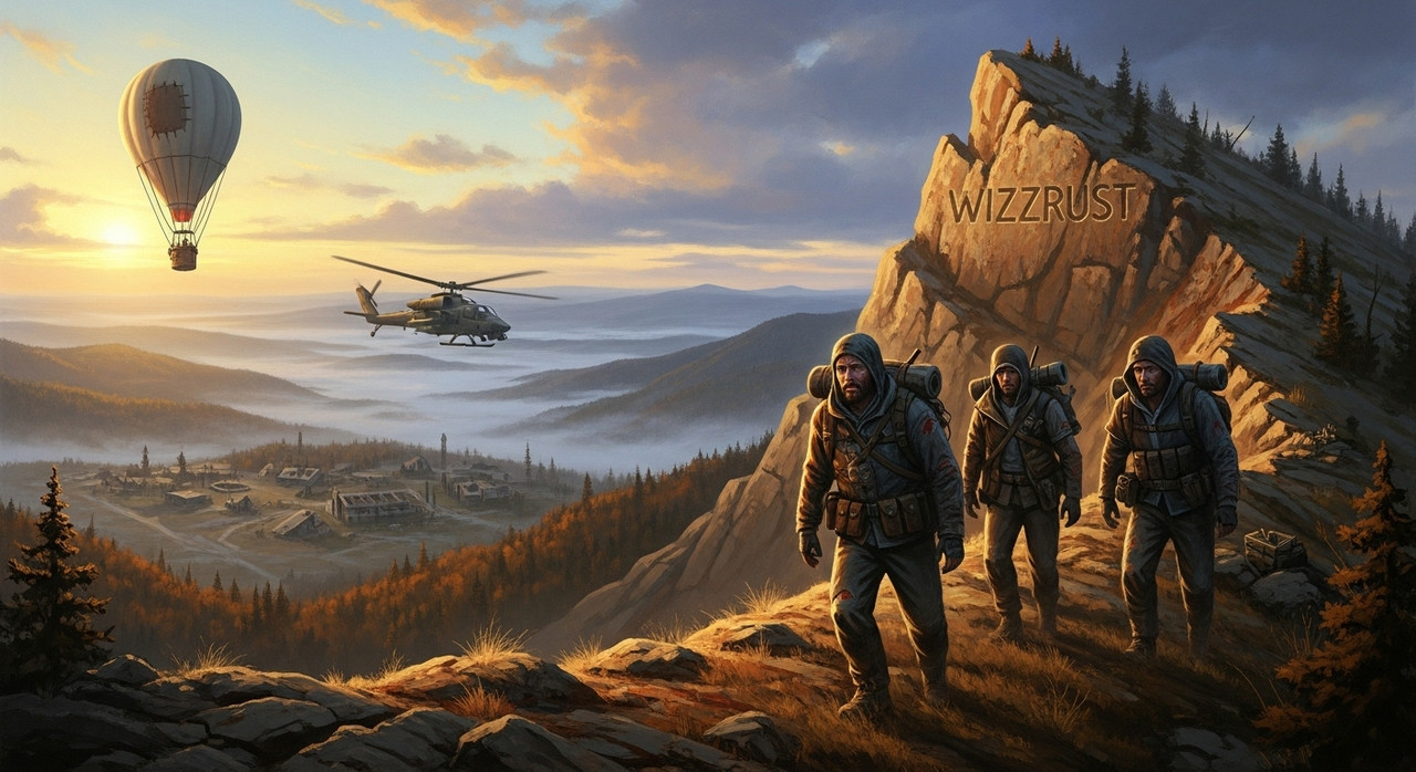 [EU] WizzRust.com 1x Solo/Duo/Trio | Noob Friendly | Wiped 04/1