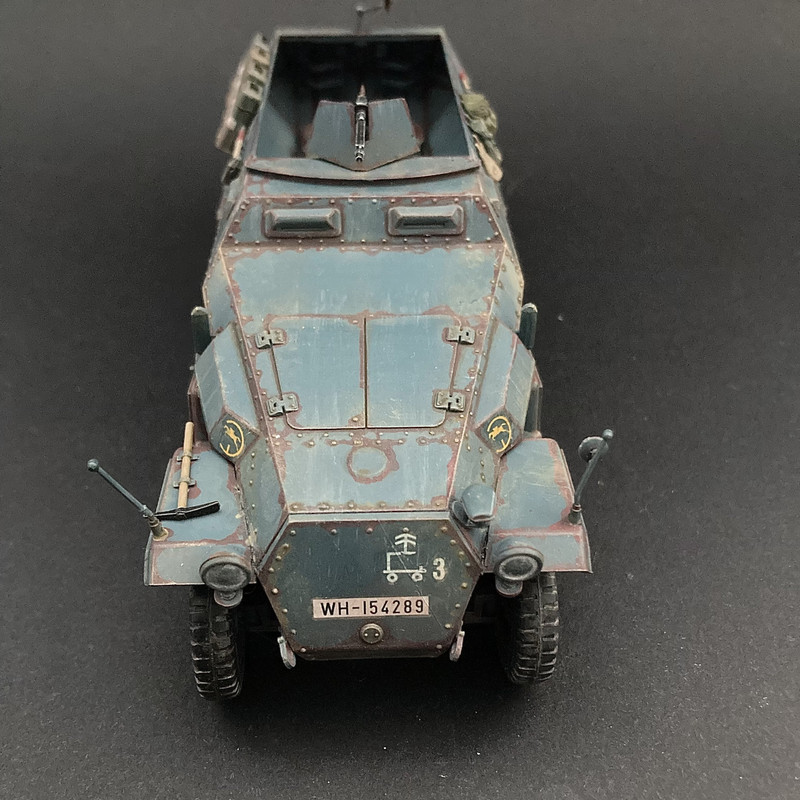 ZF1480 Esci 1/72 maquette vehicule militaire 8053 German Hanomag Sd Kfz 251/10